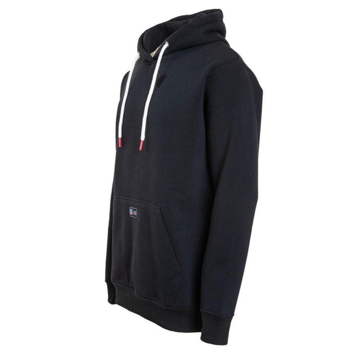 Poleron Colo Colo Urbano Hoodie Negro Kultrun Gris