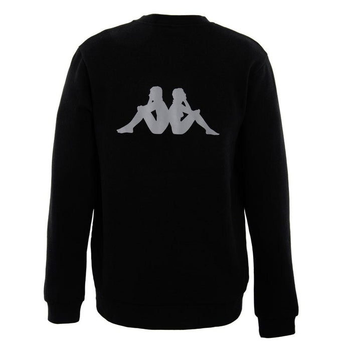 Poleron Men Crew Black Grey