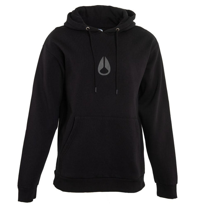 Poleron Men Hoodie Icon Black Grey