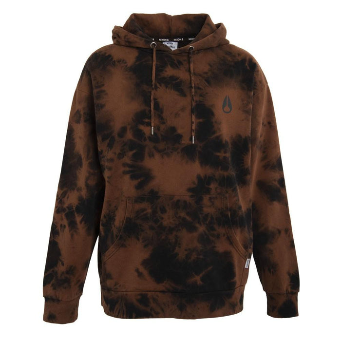 Poleron Men Hoodie Tie Dye Black Icon Front