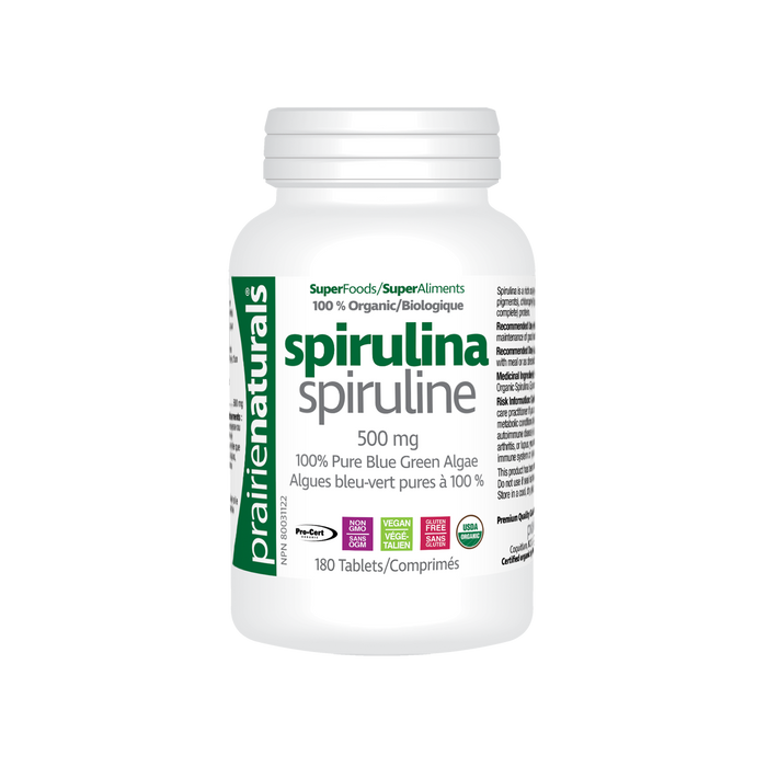 Prairie Naturals: Organic Spirulina