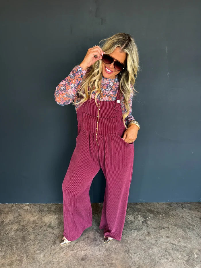 PREORDER: Fall Color Karli Overalls  // eta October