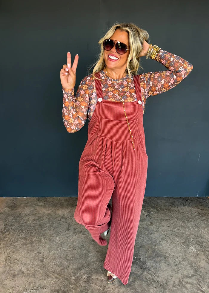 PREORDER: Fall Color Karli Overalls  // eta October