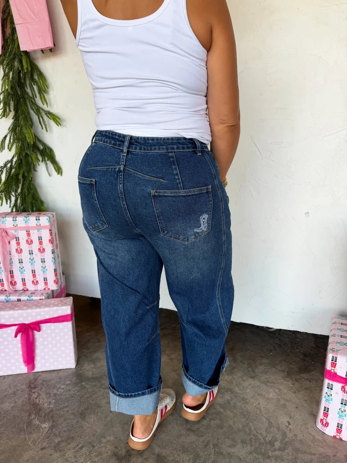PREORDER: Super Star Barrel Jeans // ETA Oct - early Nov