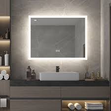 Prior Creek Evanston 32" x 24" LED Mirror Prior Creek Lighted Mirror Dongguan Jitai Electronic Technology Co.,