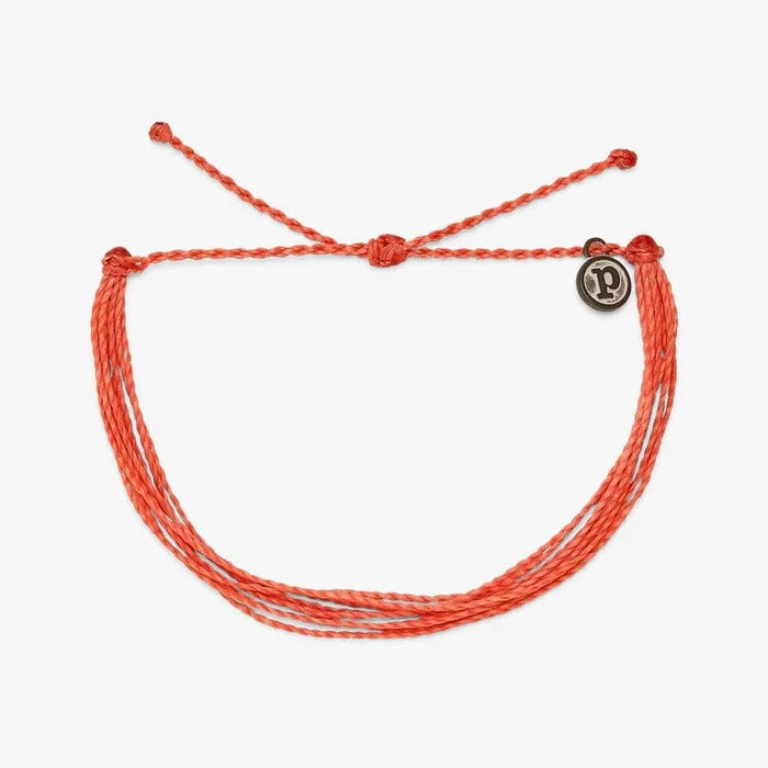 Pura Vida Solid Original Coral Bracelet