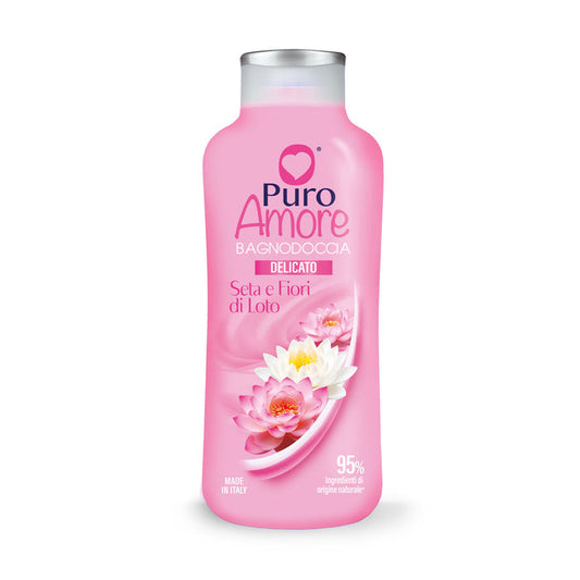 PURO AMORE BAGNODOCCIA 650 ML SETA E FIOR DI LOTO
