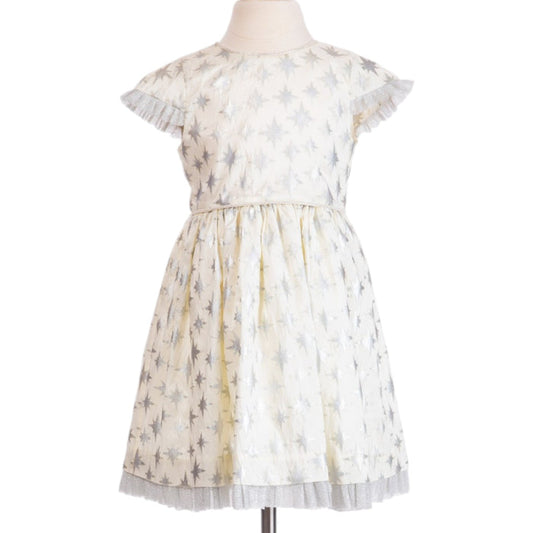 Rachel Riley for Eloise: Exclusive Foil Star Dress