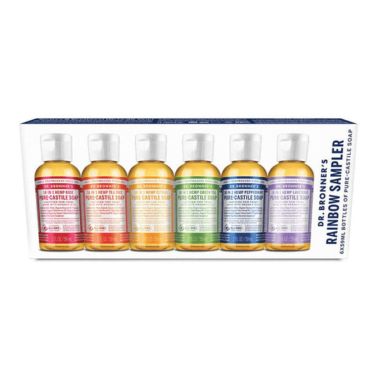 Dr Bronner's Rainbow Sampler Liquid Soap _1