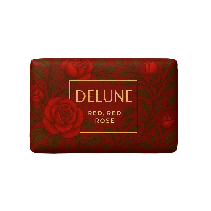 Red, Red Rose - Bar Soap - Delune