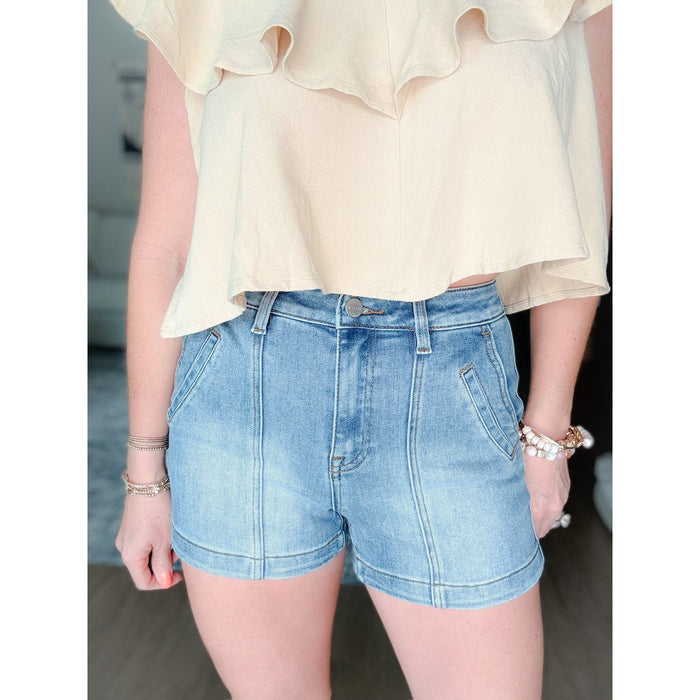 Risen Front Seam Shorts