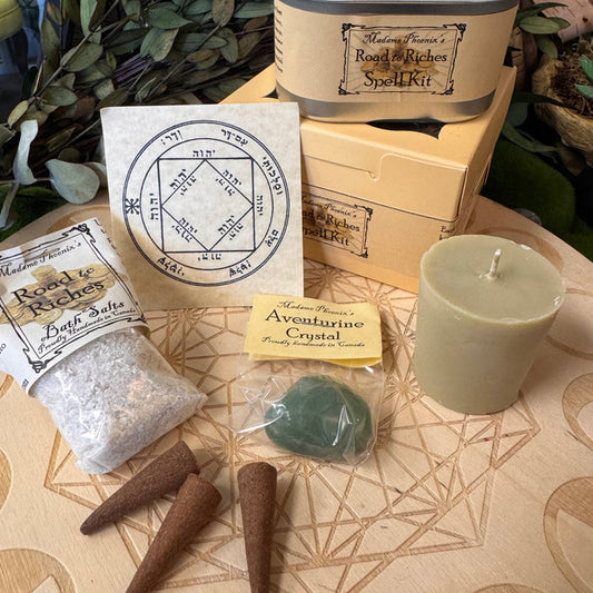 Road to Riches - Prosperity magic spell kit