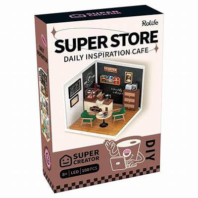 Rolife Super Creator Breezy Time Cafe 100 Pce