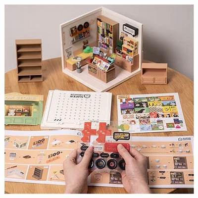 Rolife Super Creator Fascinating Book Store 108 Pce
