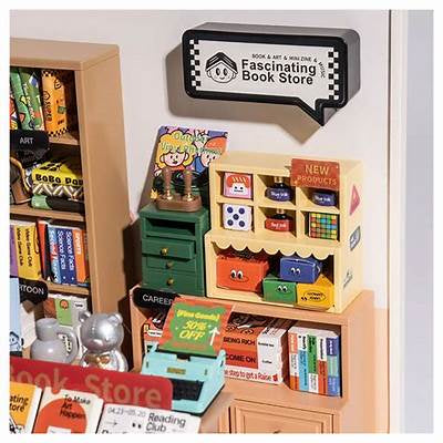 Rolife Super Creator Fascinating Book Store 108 Pce