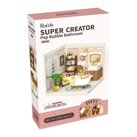 Rolife Super Creator Pop Bubble Bathroom 103 Pce