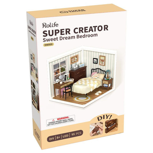 Rolife Super Creator Sweet Dream Bedroom 95 Pce