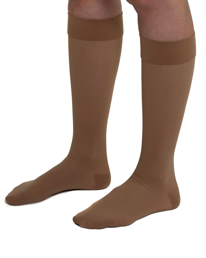 Royfa Sheer Knee High 30-40mmHg - Compression Level: Extra Firm 30-40 MmHg - Female - Knee