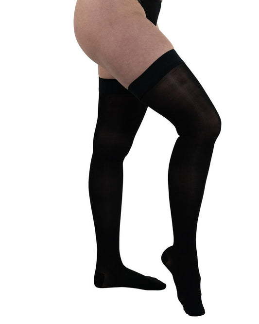 Royfa Sheer Thigh High 30-40mmHg - Compression Level: Extra Firm 30-40 MmHg - Female - Leg