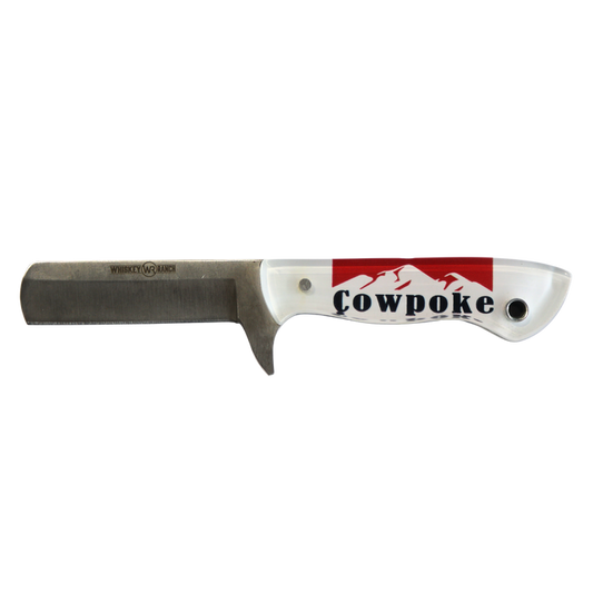 Rusted Nail Knives | Cowpoke | Acrylic Bullcutter Knife