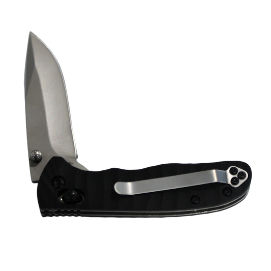 Rusted Nail Knives | Raven | Nylon Catch Pin Lock Knife
