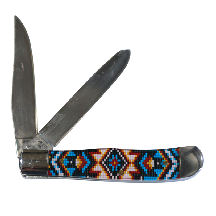 Rusted Nail Knives | Southwest Sand | Acrylic Trapper
