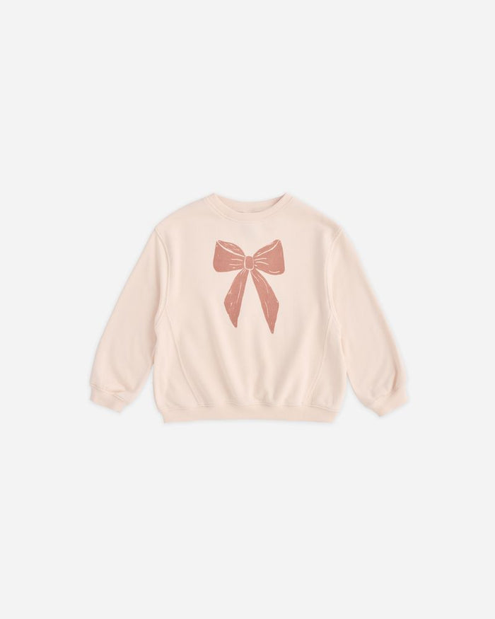 Rylee + Cru Racer Sweatshirt in Bow