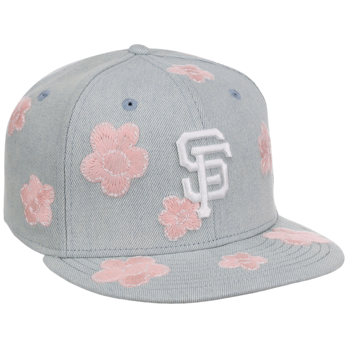 San Francisco Giants MLB Denim Flower New Era 59FIFTY