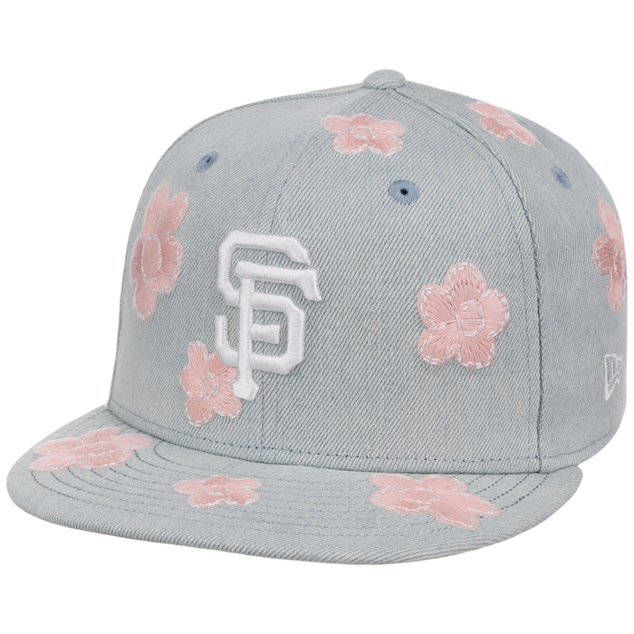 San Francisco Giants MLB Denim Flower New Era 59FIFTY