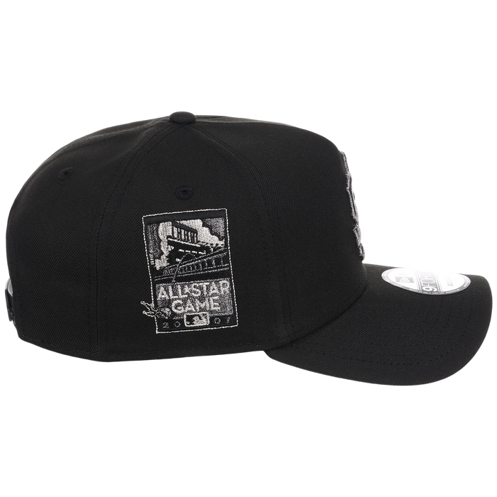 San Francisco Giants MLB Flipmode 2.0 Liquid Titanium New Era 9FORTY A-Frame (Black/Black/Gray)
