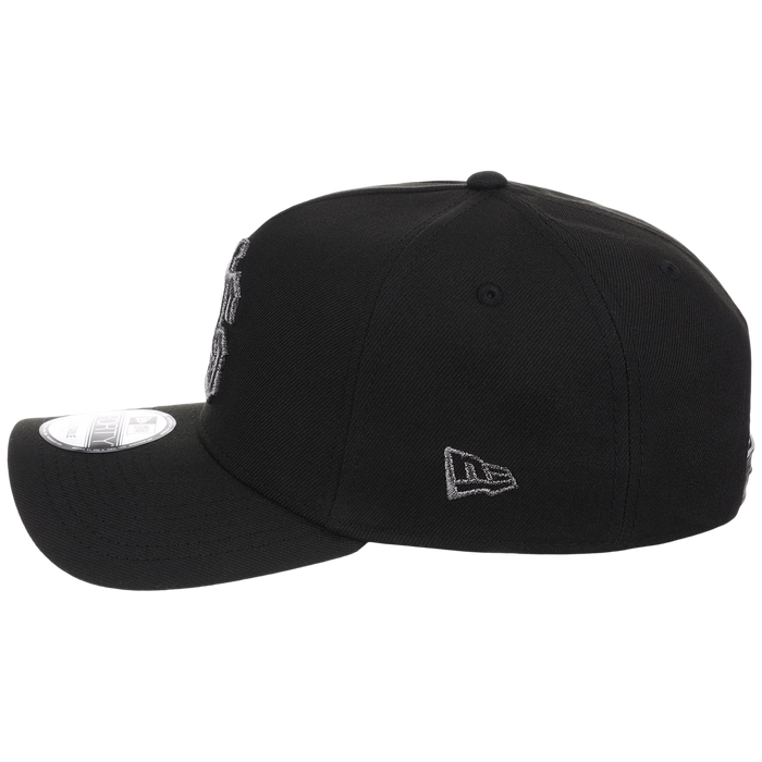 San Francisco Giants MLB Flipmode 2.0 Liquid Titanium New Era 9FORTY A-Frame (Black/Black/Gray)