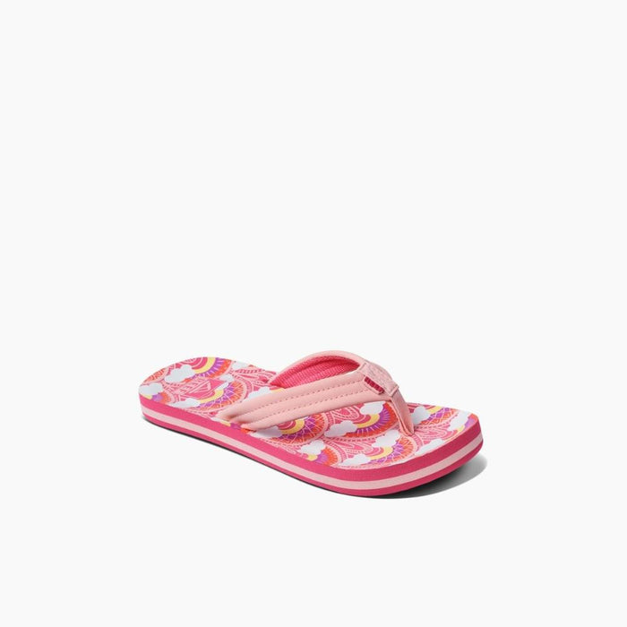 Sandalia Kids Rainbows And Clouds Pink