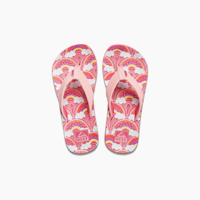 Sandalia Kids Rainbows And Clouds Pink