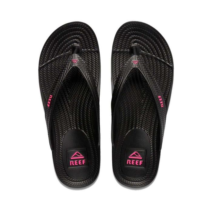 Sandalia Women Water Court Black Hot Pink