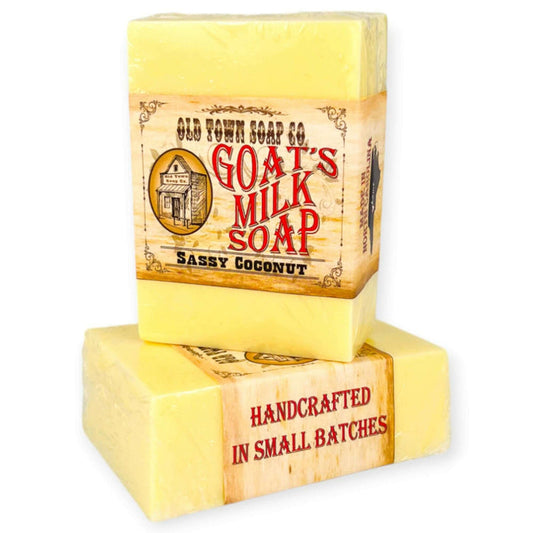 Sassy Coconut -Goat's Milk Soap - Old Town Soap Co.