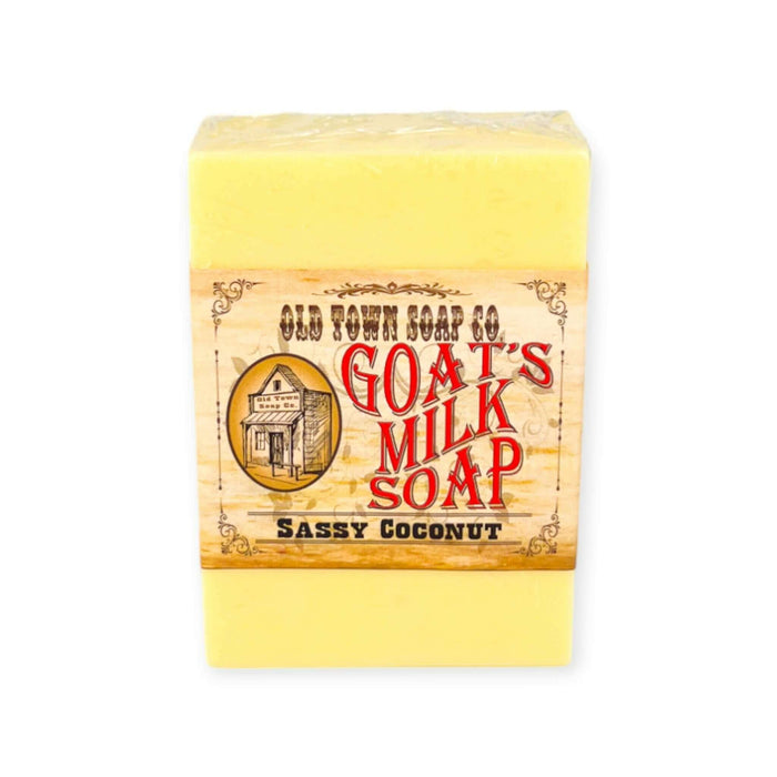 Sassy Coconut -Goat's Milk Soap - Old Town Soap Co.