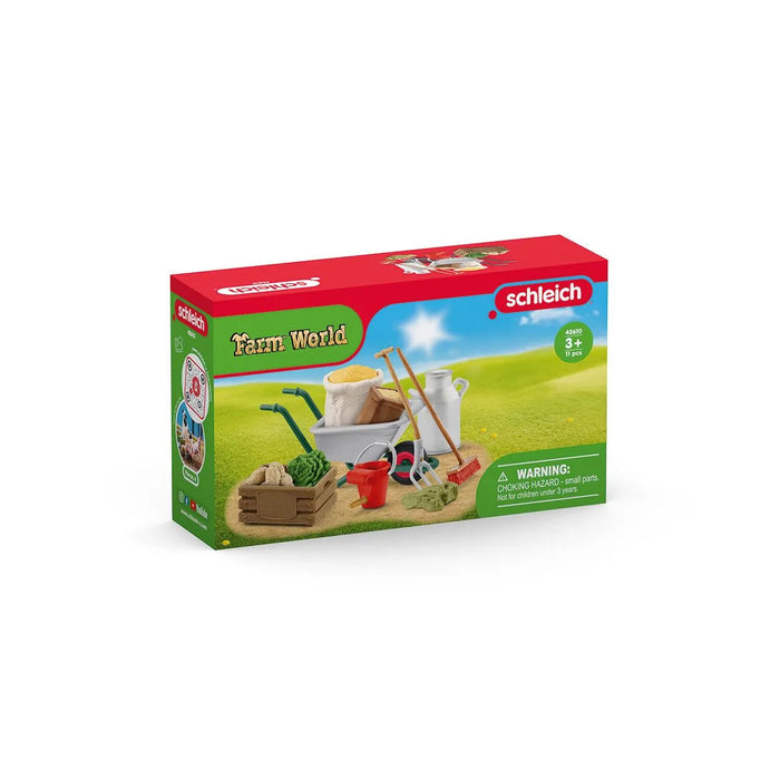 Schleich Farm World Stable Care Accessories 11 Pce