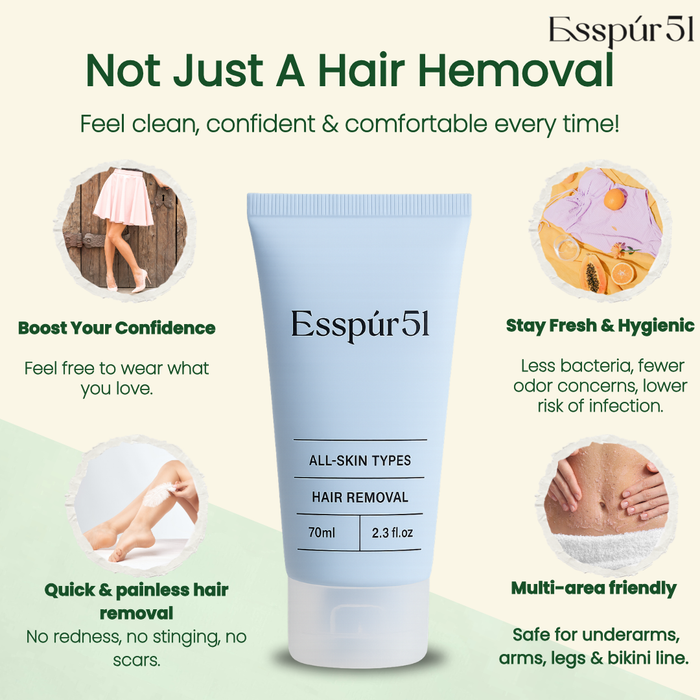 SET B - Hair Removal Cream x2 + Free Aloe Vera x1