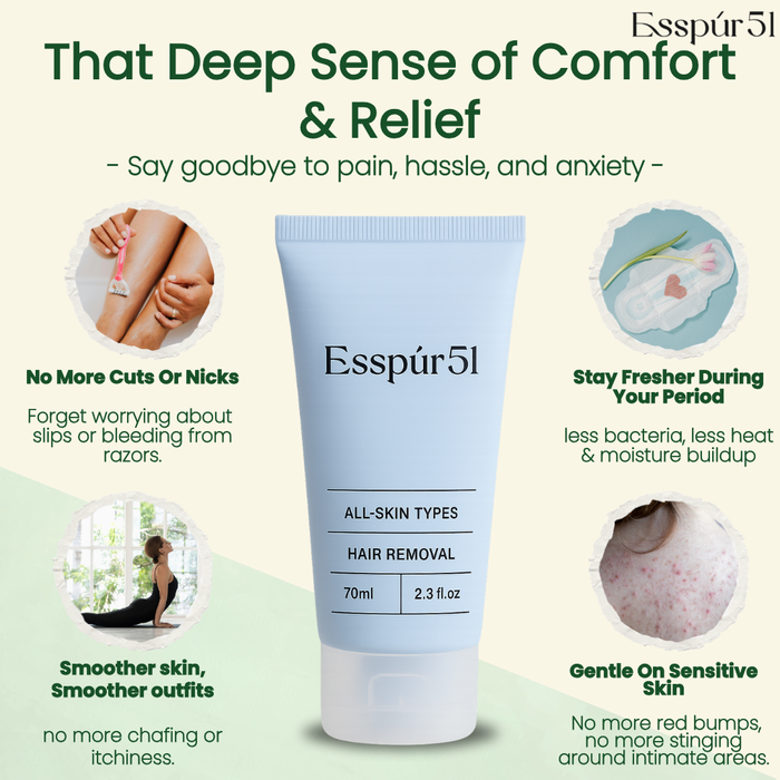 SET B - Hair Removal Cream x2 + Free Aloe Vera x1
