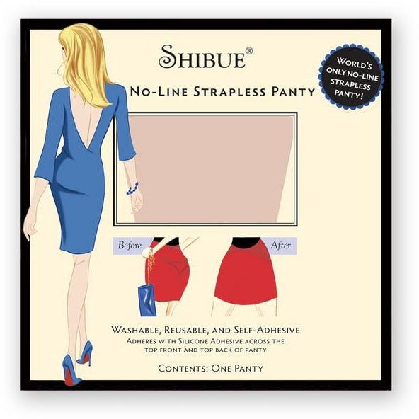 SHIBUE Strapless Panty, Mocha or Nude, 1 Count  Now in XL Nude and Mocha