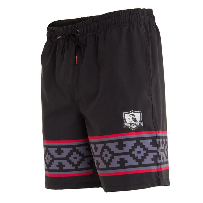 Short Colo Colo Urbano "Huinchas" Negro