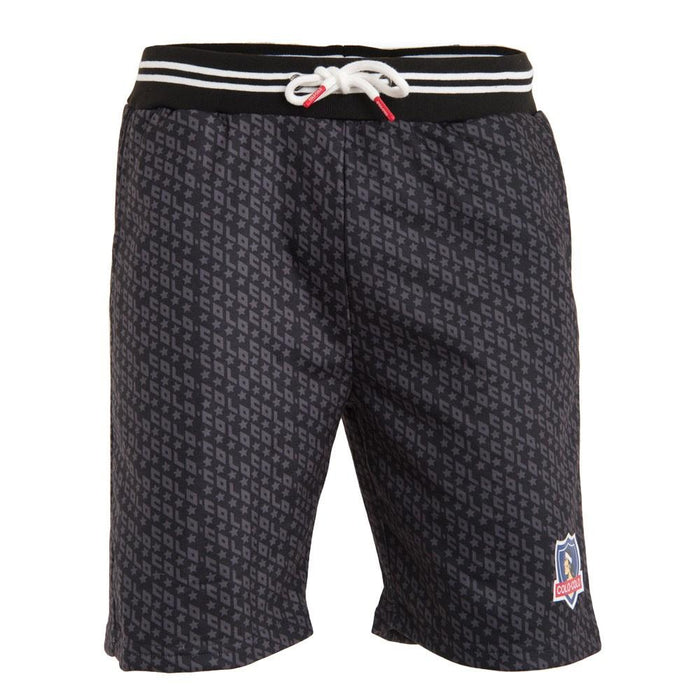 Short Colo Colo Urbano "letters" Negro y Gris