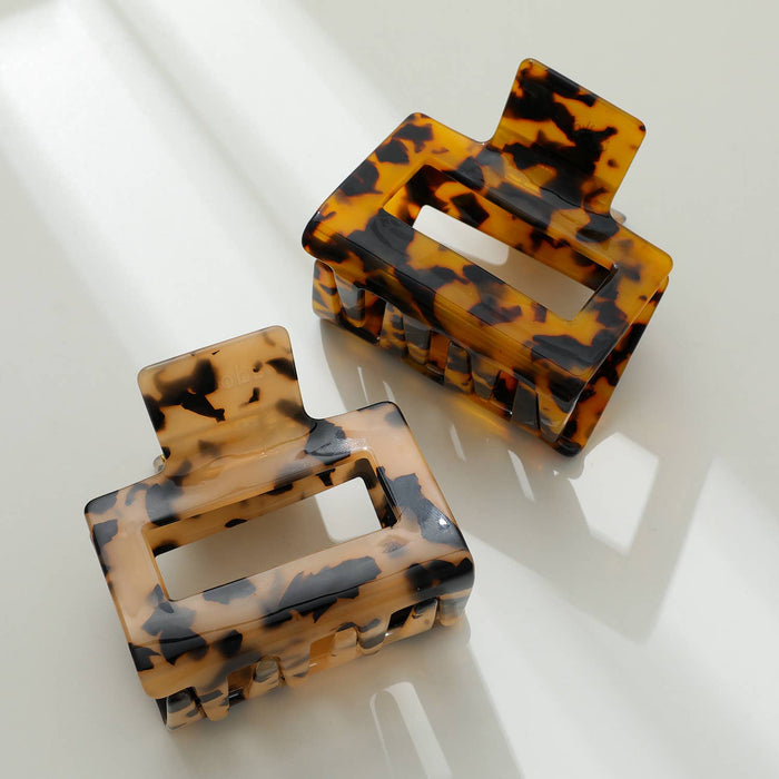 Simone Large Core | Classic Large Square Claw Clip