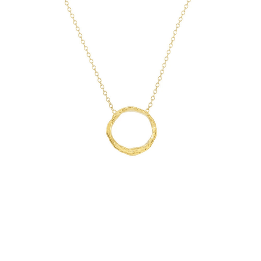 Small Opihi Circle Necklace | Catherine Weitzman Jewelry