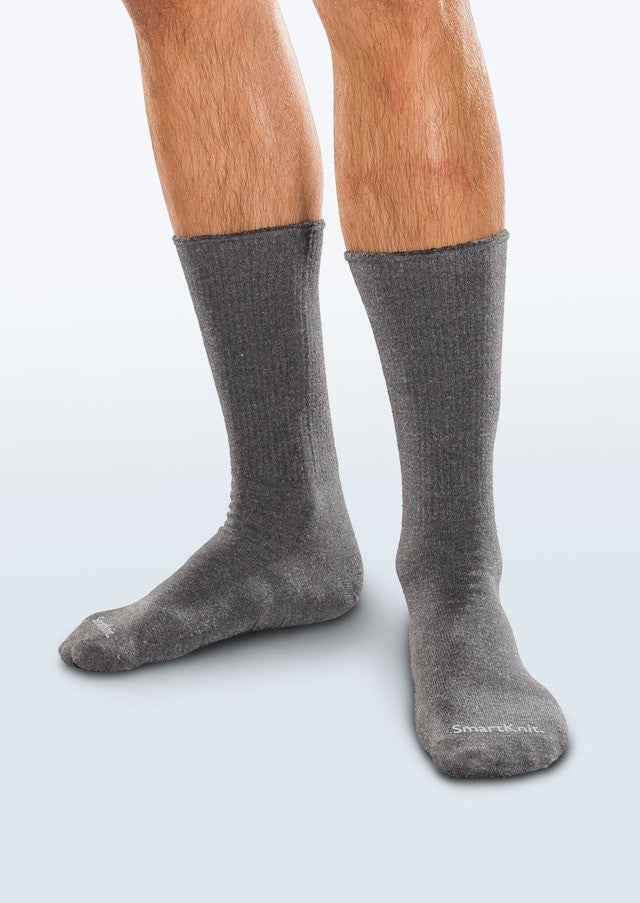 SmartKnit® Seamless Diabetic Socks 3-Pack, Crew