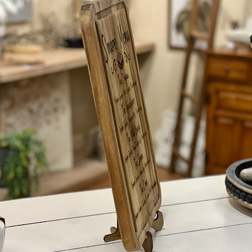 S'more Menu Cutting Board