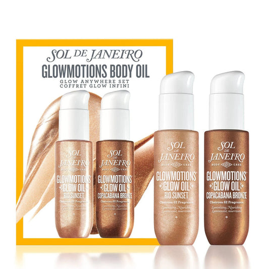 Sol De Janeiro Glowmotions Body Oil Glow Anywhere Duo Set