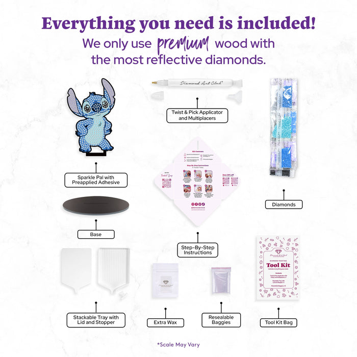 Sparkle Pals™ - Stitch™ - Diamond Art Club DIY Kit