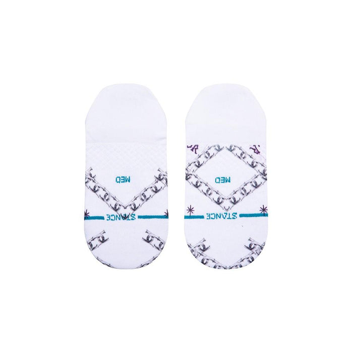 Stance Sock No Show Amour White