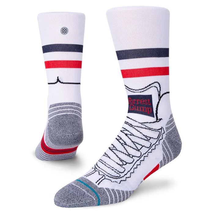 Stance Sock Run Forrest Run White